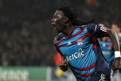 Lyon vs Real Madrid: Bafetimbi Gomis