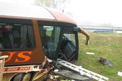 Nehoda autobusu na Blansku