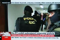 Páteční zásah vojenské policie na Kavčích horách