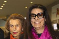 Liliane Bettencourtová a její dcera. L'Oreal