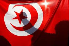 Nepokoje v Tunisku - vlajka