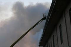 Požár trafostanice v Kladně