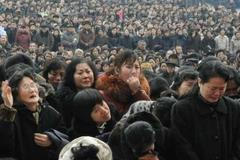 KLDR: davy truchlící kvůli smrti Kim Čong-ila