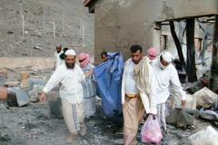 Výbuch muniční továrny Jemenu