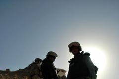 Český PRT v Afghánistánu - pozorovací stanoviště