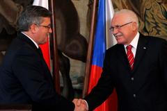 Prezident Komorowski v Praze