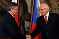 Prezident Komorowski v Praze