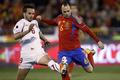 Španělsko - Česko, Tomáš Sivok a Andres Iniesta