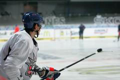 Trénink NY Rangers na Spartě