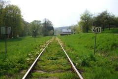 Trať ve Slatině nad Zdobnicí