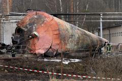 Exploze skladu benzinu v České Lípě