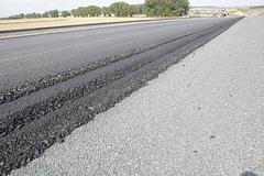 Stavba dálnice u Hulína