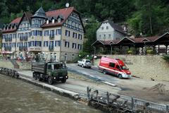 Povodně - Hřensko a Bílý kostel