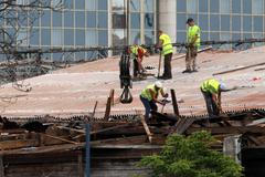 Demolice stadionu na Štvanici