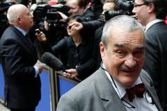 Karel Schwarzenberg na setkání ministrů zahraničí EU