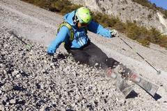 Lyžování na kamenech v Rakousku