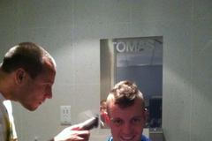 Ostříhaný Berdych