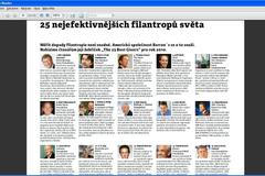 TOP 25 světových Filantropů