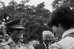 Muammar Kaddáfí a Gustáv Husák 1978