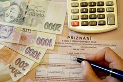 Daňové přiznání, daně