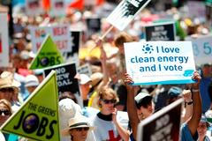 Demonstrace v Austrálii