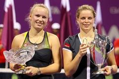Turnaj mistryň: Kim Clijstersová a Caroline Wozniacká
