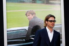 Premiéra filmu Moneyball- Brad Pitt