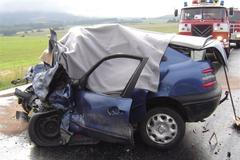 Smrtelná nehoda u Dolního Žandova na Chebsku