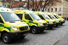 Záchranka v Pardubickém kraji dostala šest nových sanitek.