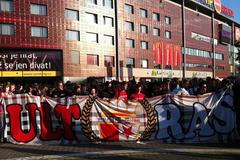 276. derby Sparta - Slavia (pochod fanoušků Slavie na Letnou)