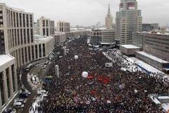 Moskva: demonstrace proti Vladimiru Putinovi