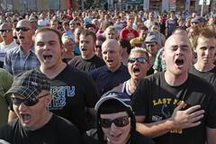 Rumburk - demonstrace