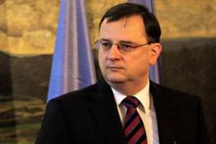 Premiér Petr Nečas