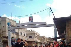 Krvavé potlačení protestů v Dará