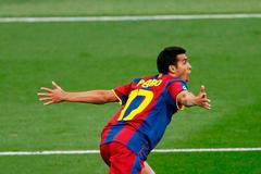 Finále LM Barcelona - Manchester United (Pedro)