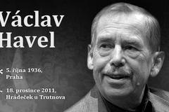 Václav Havel - kondolenční listona