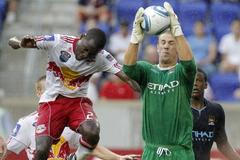 New York Red Bulls vs Manchester City: Joe Hart