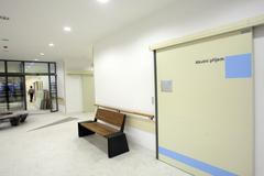 Nemocnice v Kladně před dokončením