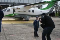 Představení nového letounu EV-55 Outback z Kunovic