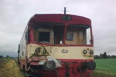 Srážka vlaku s náklaďákem v Pučerech