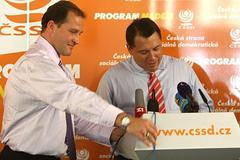 Jiří Šlégr Jiří Paroubek