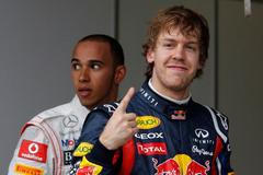 VC Austrálie - kvalifikace: Sebastian Vettel a Lewis Hamilton