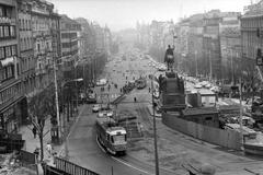 Tramvaje na Václavském náměstí