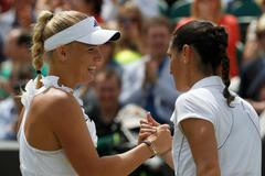 Wimbledon 2011: Caroline Wozniacká a Razzanová