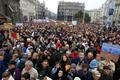 Demonstrace v Budapešti