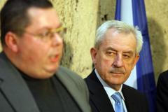 Leoš Heger a Miloš Voleman na ministerstvu zdravotnictví