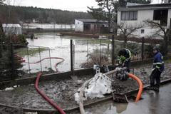 Voda v Nýřanech na Plzeňsku