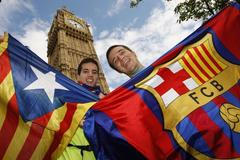 Finále Ligy mistrů, Londýn (fanoušci Barcelony)