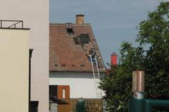 Staré Čívice po tornádu