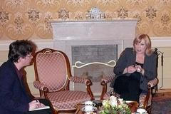 Aktuálně.cz na rozhovoru se slovenskou premiérkou